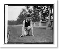 Black & White Photo - So. Atlantic champ, C.T. Pugh, Md. State, 1925