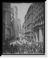 Historic Framed Print, Broad Street, New York, N.Y. - 2,  17-7/8" x 21-7/8"