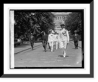 Historic Framed Print, Coolidge & Ad. Nulton at Annapolis, 6/3/25,  17-7/8" x 21-7/8"