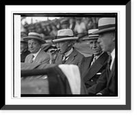 John Heydler & Judge Landis raising of championship flag, 6/11/25, Antique Print