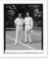 Historic Framed Print, Col. W.C. Johnson & Commander Walter Anderson, [6/20/25],  17-7/8" x 21-7/8"