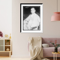 Mgr. Falconio, sitting, copyright by Gutekunst.Gutekunst Classic, Historic Print