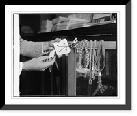Weaving with cards, Smithsonian Inst., 8/5/25, Antique Print