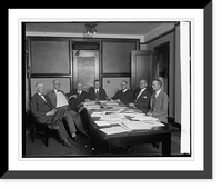 Historic Framed Print, Committee on transfer of Bureau of Mines to Dept. of Commerce, [8/5/25],  17-7/8" x 21-7/8"
