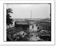 Destroying bath house at Tidal bathing beach, 8/10/25, Antique Poster