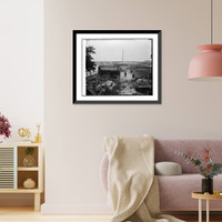 Destroying bath house at Tidal bathing beach, 8/10/25, Antique Poster