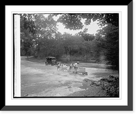 Historic Framed Print, Ford in Rock Creek, 8/14/24,  17-7/8" x 21-7/8"