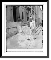 Historic Framed Print, E.C. Yellowly, Chief of gen. prohibition agents, 8/18/25,  17-7/8" x 21-7/8"