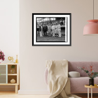 Historic Framed Print, Congratulating S. Harris, [9/5/25],  17-7/8" x 21-7/8"