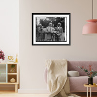 Historic Framed Print, Capt. Rickenbacker invites Coolidge to N.Y. Air Races, 9/14/25,  17-7/8" x 21-7/8"