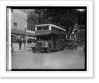 Historic Framed Print, Atlantic City bus,  17-7/8" x 21-7/8"