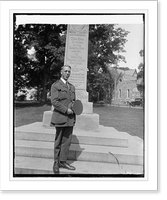 Historic Framed Print, Capt. B.F. Mountford of Great Britain, 8/29/25,  17-7/8" x 21-7/8"