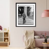 Historic Framed Print, Capt. B.F. Mountford of Great Britain, 8/29/25,  17-7/8" x 21-7/8"