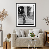 Historic Framed Print, Capt. B.F. Mountford of Great Britain, 8/29/25,  17-7/8" x 21-7/8"