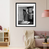 Historic Framed Print, W.A. Green, Chief Prohibition Inspector, [9/25/25],  17-7/8" x 21-7/8"