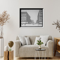 Historic Framed Print, Sixteenth St., Denver, Colo.,  17-7/8" x 21-7/8"