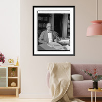 O.H. Graves, Solicitors office, Interior Dept., 9/1/25, Vintage Wall Art