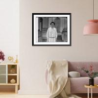 Historic Framed Print, Mrs. Antoine Pfulf of Germany to Int. Union, [10/25],  17-7/8" x 21-7/8"