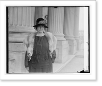 Historic Framed Print, Mrs. Mathilde Hanschultz of Denmark to Int. Union, [10/15/25],  17-7/8" x 21-7/8"