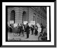 Historic Framed Print, Demonstration by American Ass'n. recognizing Irish Republic, [10/3/25],  17-7/8" x 21-7/8"