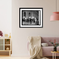 Historic Framed Print, Demonstration by American Ass'n. recognizing Irish Republic, [10/3/25],  17-7/8" x 21-7/8"