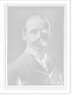 Historic Framed Print, F. B. Loomis, portrait bust,  17-7/8" x 21-7/8"