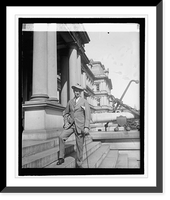 Historic Framed Print, Col. Mitchell reports to Insp. Gen. of Army, 10/5/25,  17-7/8" x 21-7/8"