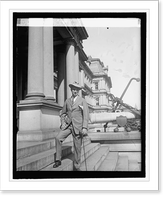 Historic Framed Print, Col. Mitchell reports to Insp. Gen. of Army, 10/5/25,  17-7/8" x 21-7/8"