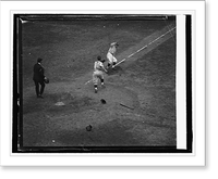 Ruel out a home on attempted squeeze play. 8th inning, 10/11/25, Antique Poster
