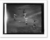 McNeely scoring tying run. 7th in., 10/10/25, Historic Print