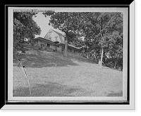 Historic Framed Print, President's House [Oakwoods], Wellesley College, Mass.,  17-7/8" x 21-7/8"