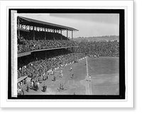 Historic Framed Print, Crowd at World Series, 1925,  17-7/8" x 21-7/8"