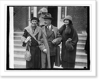 Mrs. Wm. Mitchell, Mr. Sidney Miller and Mrs. Arthur Young, 10/30/25, Vintage Print