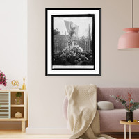 Unveiling of Mounument to Gen. San Martin, 10/28/25, Historic Print