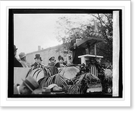 Historic Framed Print, Amb. Pueyrredon at unveiling of Gen. San Martin statue, 10/28/25,  17-7/8" x 21-7/8"