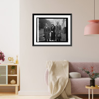 Historic Framed Print, George Wash. University Debating Team, 11/2/25,  17-7/8" x 21-7/8"