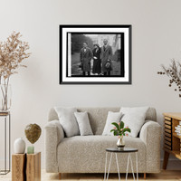 Historic Framed Print, George Wash. University Debating Team, 11/2/25,  17-7/8" x 21-7/8"