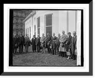 Tepas Delegation with Coolidge ( House Ways & Means Com.), 10/20/25 Classic, Historic Print