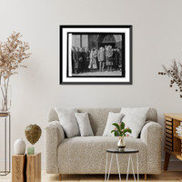 Historic Framed Print, Delegates to Congregational Convention, 10/23/25,  17-7/8" x 21-7/8"