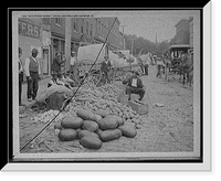 Historic Framed Print, Sixth Street Market (typical vegetable men), Richmond, Va.,  17-7/8" x 21-7/8" Historic Framed Print, Sixth Street Market (typical vegetable men), Richmond, Va.,  17-7/8" x 21-7/8"