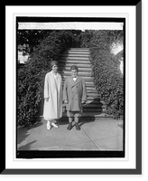 Mrs. Coolidge & Joe Nevin, Wash., typical boy, 10/31/25, Antique Wall Art