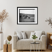 Historic Framed Print, Flippin of Navy (Navy - Princeton), 10/17/25 - 2,  17-7/8" x 21-7/8"