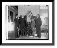 Unveiling of Duarte bust at Pan American, 11/18/25, Antique Poster