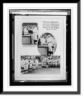 Walter Johnson receives diploma as most valuable player, 6/18/25, Antique Poster