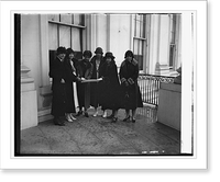 Historic Framed Print, Mrs. Coolidge & Y.W.C.A. delegation, 12/2/25,  17-7/8" x 21-7/8" Historic Framed Print, Mrs. Coolidge & Y.W.C.A. delegation, 12/2/25,  17-7/8" x 21-7/8"