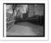 St. John's cadets at Pan American Mass, Antique Poster