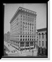 Historic Framed Print, Granite Building, Rochester, N.Y.,  17-7/8" x 21-7/8"