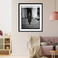 Black & White Photo - Rabbi Emmanuel J. Jack, 1925 - Vintage Wall Art Gift