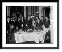 Historic Framed Print, Dawes giving Xmas dinner to Senate pages, 12/23/25,  17-7/8" x 21-7/8"