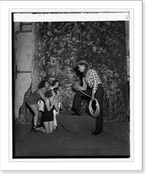 Historic Framed Print, Dick Nash, pony ballet, 12/22/25,  17-7/8" x 21-7/8"